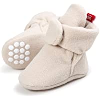 Lacofia Zapatos de calcetín de bebé Invierno Botas Suave de Suela Blanda para bebé niño o niña